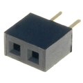 Soclu; şiruri pini; mamă; PIN: 2; drept; 2mm; THT; 1x2, ZL265-2SG