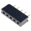 Soclu; şiruri pini; mamă; PIN: 5; drept; pas 2mm; THT; 1x5; L2,7mm, ZL265-5SG
