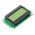 Display LCD; alfanumeric;  8x2; verde; LED, RC0802A-YHY-ESX