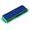 Display LCD; alfanumeric; 16x2; albastru; fundal galben, 122x44x13.6mm; RC1602E-BIY-ESX