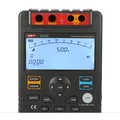 Megohmetru digital, 4 iesiri, 0.5MΩ ~100GΩ, 500, 1000, 1500, 2500V, UT512, UNIT