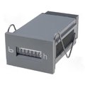 Contor orar, timp, mecanic,  99999,99h , orificiu montare 33x22mm , 12VDC-24VDC, D-BZ1224