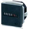 Contor mecanic de timp, 999999.99, 230VAC, 48x48mm, fara RESET, H57-230VAC, KUBLER