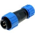 Conector circular 3 pini tata, 250V, 13A, IP68, SP1310/P3