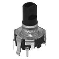 Encoder dual vertical, 15ppr, switch, EC12D1564402, ALPS
