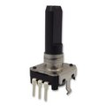 Encoder, Rotary Encoder, Insulated Shaft,  Incremental, 24 PPR, Vertical, EC12E24104A6