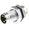 Conector circular M8, 4 pini, tata, 5A, IP67, 8-04PMMP-SF7001, AMPHENOL