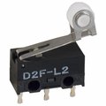 Microintrerupator cu  rola SPDT; 3A/125VAC; ON-(ON) D2F-L2, OMRON