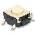 Microintrerupator, push buton, SPST-NO; 0,05A/24VDC; OFF-(ON); 6x6mm, B3S-1000P OMRON