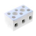 Regleta de conexiuni, ceramica, 15A/450V, 3pini, 10,0mm2, SI-CPO-15A-3P