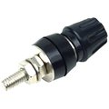 Soclu banana 4mm; negru; 50A; 60VDC; BS-50A-B