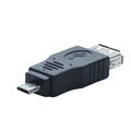 Adaptor Micro-USB-B-tata/ USB-A-mama, VLCP60901B