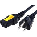 Cablu NEMA, 5-15 (B) mufă, IEC C13 mamă; 10A, 2m; negru 6051.2001