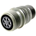 Conector militar, 6 pini, mama, 13A, DS3101A14S-6S