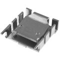 Radiator aluminiu, TO218, TO220, TO3P, IGBT, 25.4x25x8.3mm, FK224MI2201