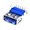 Conector USB-A, USB 3.0, soclu pcb, USBA-G3.0