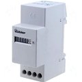 Contor timp mecanic orar, de sina, 99999,99h, 230VAC, SH17-230VAC, KUBLER
