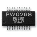 PW0268, Sonar Ranging, IC, Ultrasonic, 6 to 10 Vdc, 250 kHz, SSOP-20