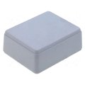 Cutie plastic, gri, 40x50x20mm, CP-Z47/J