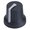 Buton rotativ; material plastic; neagru, 6mm, crestatura D, K87MBR-B6DGRY, CLIFF