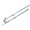 Led bipolar AC, alb rece, 3mm, 3000mcd, 5VAC, OSWWY23131E