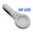 Lupa manuala x3, cu led ultraviolet, 56mm, 8 led, MA-019, PROSKIT