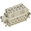 Conector, HAN, mama, 10 pini +PE, 10A, 250V, 09200102812 HARTING