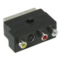 Adaptor scart 21p, S-VIDEO, tata, 3xRCA, mama, CVGP31902BK