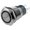 Buton antivandal, ON-ON, 0.5A/220VAC, bistabil, IP65, SPDT, M19, orificiu montare Ø19mm, V19-21R-24Y-S