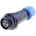 Conector circular, 3 pini, mama, 250V, 13A, IP68, SP1311/S3