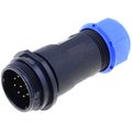 Conector circular 9 pini tata, 500V, 5A, IP68, SP2111/P9