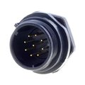 Conector circular 9 pini tata SP2112/P9, IP68, 500V, 5A, WEIPU