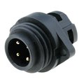 Conector circular, 4 pini, 3+PE, tata, 400V, 16A, IP67, WA22J4Z2