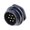 Conector circular, 7 pini, tata, IP68, 500V, 15A, SP2112/P7, WEIPU