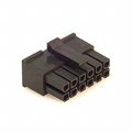 Carcasa MicroFit; 12 pini mama; 2x6, RM3, 43025-1200, Molex