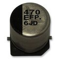 47uF/25V, Condensator electrolitic, SMD, Low Esr, 3x5.8mm, PANASONIC