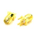 Conector coaxial, SMA, mama, pcb, SMAEB, HOPERF