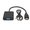Convertor VIDEO, HDMI tata, VGA mama, plus AUDIO, 0.2m, KOM0843
