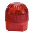 Sirena industriala, lumina intermitenta, rosu, 17-60VDC, 106dB, IP65, PSC-0013, KLAXON