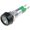 Lampa semnalizare panou, led verde, 24V-28VAC, VDC, SMPD08214