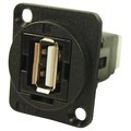 Adaptor USB A soclu/USB B soclu, FT, USB2.0, CP30209NX, CLIFF
