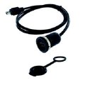 Cablu adaptor, USB B mini; 1m; montare pe panou; IP65; 1310-1011-02