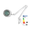 Lampa de masa, cu lupa, 5dpt, (x2.25), iluminare led, lentila 127mm, LAMP-5D-LEDN1
