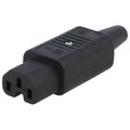 Mufa alimentare, mama, IEC 60320, C15, temperatura inalta, VDE, 10A, 4781.0100, SCHURTER