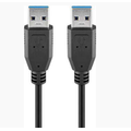 Cablu USB 3.0; USB A tata, USB A tata; 3m; CABLE-1133A-3.0