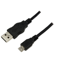Cablu USB, A mufa, USB B, micro usb; nichelat; 1.8m; CU0034