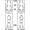 Releu sina, 8A, DPDT, 230VAC, PI84230AC00LV