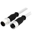 Cablu senzori; conectori M12-M12; 0.5m; tata; mama; 21348485882005, HARTING