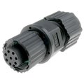 Conector M12, circular, 8 pini, mama, 5A, 12P-08BFFA-SL8001
