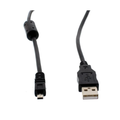 Cablu USB 2.0 tata - Mini USB-B tata, 8p, 1.5 m; CABLE-USBM/MUSBB-1.5BK
